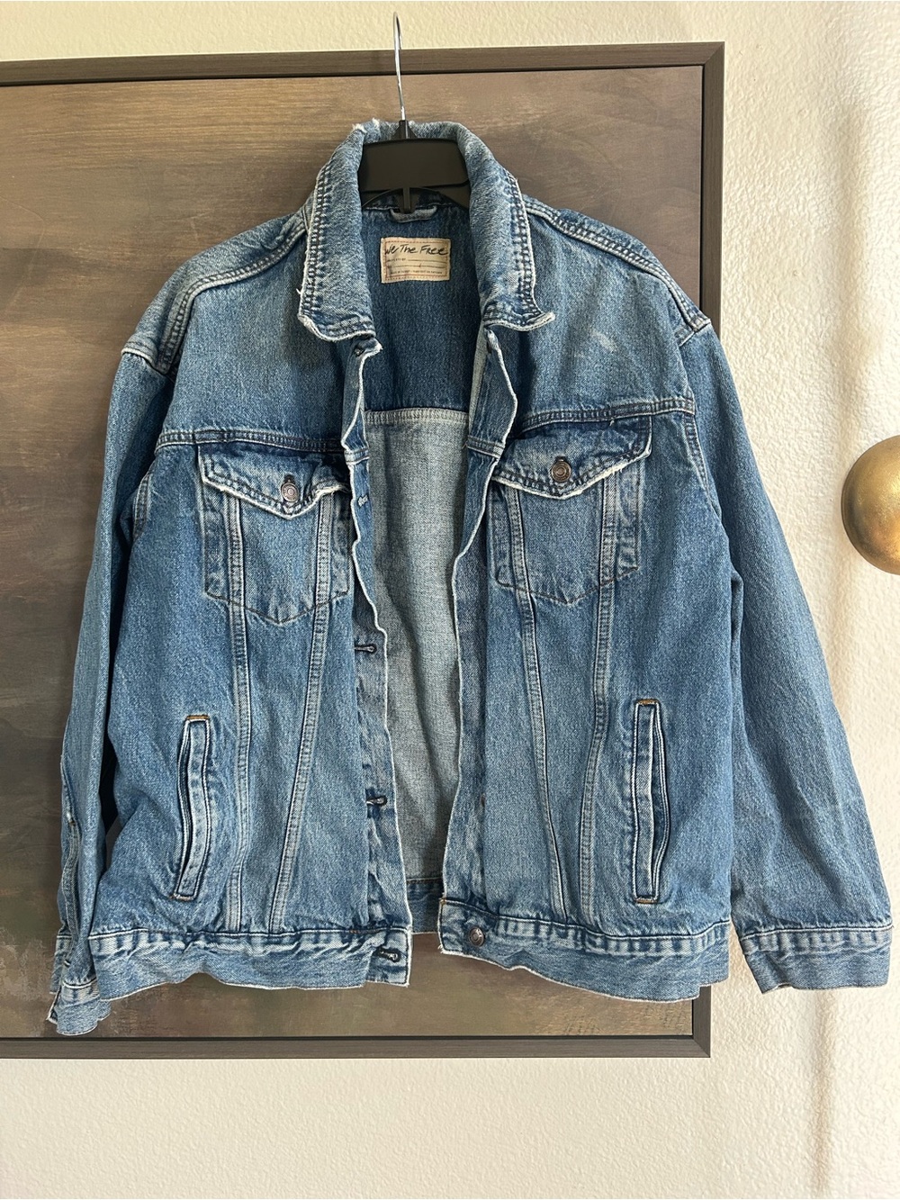 We The Free Classic Blue Jean Jacket